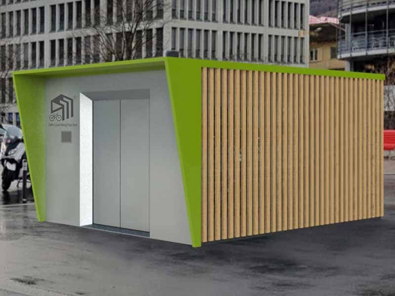 BIKE-PARKING-LOCKER als mobile Fahrradbox
