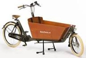 Lastenrad mit Holzbox